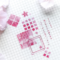 Mr. Paper and poetry and paper stickers sulfuric acid paper envelope packaging Literature and Art small clear novice account decorative stickers