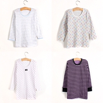 Outer childrens clothing girls cotton long-sleeved T-shirt base layer autumn clothing 5 colors optional