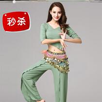 Belly Dance 2020 New Clothing 6 Short Skirt Modern Performance Clothing Yoga Top Summer Style Suit