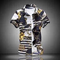 manga corta de algodón 2020 camisas ajustadas para hombres