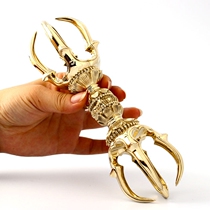 Tang Mifa Instrumental Five Pestle New Pure Handmade Diamond Pestle Pure Copper for a True Mercy Swing Piece to a Masters Gift