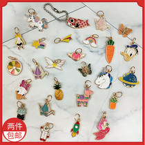 Hee Hee Shoes Accessories Metal Loving Trojan stars Thousand Paper Cranes Macaron af1 Laces adorned with accessories Accessories Pendant