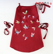 Embroidery silk hand embroidered belly style underwear women sexy court classical Su embroidery mulberry silk Chinese style silk