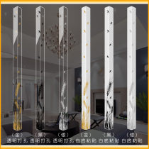 Wheat ear corner protection bar Yang angle line corner protection bar Wall corner wall corner line edge bar Living room anti-collision bar decoration