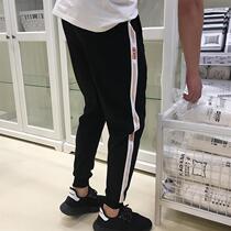 100 lap spring summer mix with good looking frescoed college students casual day tethers pop 90% Pants Sports Pants Men