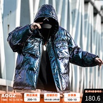 Guochao winter cotton-padded lint 2020 Tide brand bread suit reflective overcoat down cotton coat tide