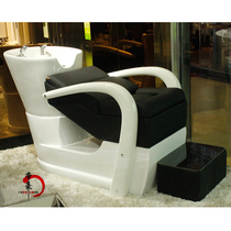 Factory direct half-lying European shampoo bed High-grade hair salon shampoo bed Ceramic deep basin flushing bed Vintage Thai shampoo bed