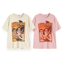 GinGinKing ggk LetusyogaTee original print on yoga class T-shirt 2 color Shunfeng