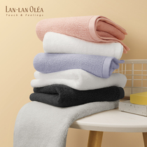 LANlan towel cotton wash face household water absorption quick-drying cotton face towel for men and women adults and children without hair bathing