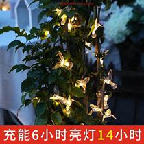 Solar led lights Outdoor starry sky lights Anchor Christmas flash party New Year Garden night wedding string