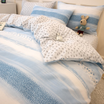 Simple Yorins Four pieces of pure cotton full cotton spring bed linen four pieces of bed Quilts Quilt Cover Bed Goods Four Sets