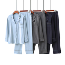 Mens sleepwear winter lovers Cationic Double-sided Suede Warm Thickening Thickened Cardiovert Collar Home Conserved Autumn Winter Suit Woman