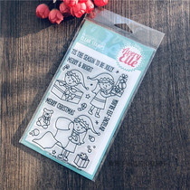 Avery elle Christmas elf assistant elf-tacular imported transparent seal