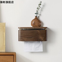 toilet tissue box puncture free toilet roll paper box wooden wall tissue paper box tissue paper rack hanging tissue paper box