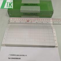 CHINO Chiye AL3000 Recorder 00MM Recording Paper KL01001 0-100 KL01001 Popular Drilling Drilling