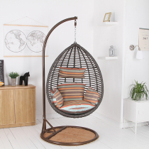 Sling chair rattan chair rocking chair single double rattan hanging basket homestay leisure balcony swing indoor outdoor home rocking chair