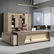 Boss Desk Desk Chair Combination Brief Modern Presidents Desk Big Class Desk Supervisor Leads Computer Desk Light Extravagant