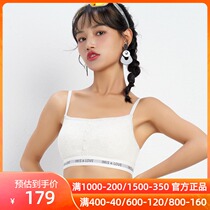 Love beauty shopping mall underwear without steel ring big chest show small cotton sense webbing thin Cup vest girl bra IM17AYB2