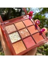 NOVO flagship store official flagship nine-color eyeshadow palette Earth color matte pearlescent glitter Waterproof ins super fire