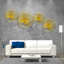 Light luxury metal pendant living room entrance restaurant sofa TV background wall hotel wall Creative Wall Wall Wall decoration