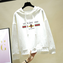 Large size womens clothing loose belly-covered clothes early spring age-old coat fat sister foreign-style thin bf wind coat womens tide