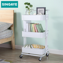 Net Red Trolley Fire Pot Shelve With Wheels Mobile Beauty Hair Hot Dye Tool Car Medecor Beauty Cosmetic