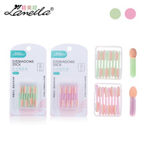 Lameira single eyeshadow sticks 8 independent boxed eyeshadow sticks repair sponge sticks makeup tools 3320