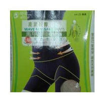 Taiwan Tipa Lei Bamboo Fiber Closeout Slim Waist Lifting Hip Wave Massage High Waist Plastic Body 50% Pants BP5819