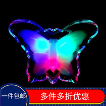 A color light LED butterfly creative night light energy saving night plug in the plug - in