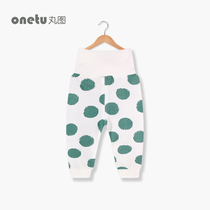 Baby autumn pants cotton new autumn and winter New Baby high waist belly pants baby single warm pants bottoming pants