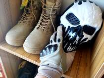  Inventory processing tactical gloves Full finger training fighting gloves Wear-resistant non-slip mountaineering special forces training gloves