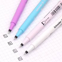 Full 3 Pen Bag German Schneider Schneider 861 Macaron color Student Writing Test straight type walking ball pen office writing treasure ball pen signature pen pen water pen