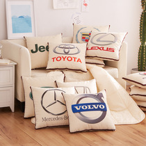  Pillow quilt Dual-use thickened car-mounted office nap pillow pillow cushion folding air conditioning blanket Two-in-one