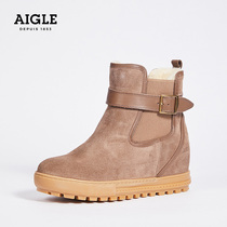 AIGLE AIGLE CHELSWARM womens water repellent and easy-to-take care of warm fashion winter boots snow boots