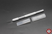 Casting world model Tool Metal Rod pen knife with 5 blades model wide-mouth pen knife