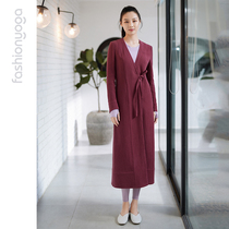 Holy Yoga Clothing Elegant Zen Ma thick yoga robe jacket casual coat top FM08386