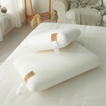 Knitted cotton memory cotton pillow slow rebound cervical vertebra pillow single student dormitory pillow core a pair of Pats 2