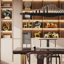 Creative modern simple wine cabinet decoration decoration Home living room entrance coffee table TV cabinet decoration Nordic light luxury