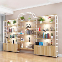 Second floor door mother and baby shop shelves container childrens toys display cabinet Villa network rack Cooked food cabinet sundries thickened