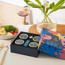 (Guaranteed) Kaluga Black Sturgeon Caviar Gift Box Sharing Seafood (Instant) Canned 10g*4