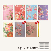 Hong Kong Daycraft Degf Flower World Notebook )5 colors