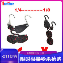 Rough sling basin telescopic adhesive hook can be free to lift crane door depression repair S hook thick sling tool accessories