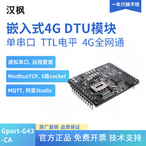 Han Maple Internet of Things Dtu Communication Module TTL serial port turn 4G dtu server data transfer module HF-G43