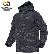 Paving eagle G8 stormtrooper mens three-in-one two-piece detachable velvet thickened winter jacket camouflage mountaineering suit