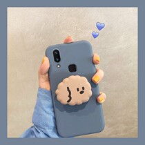 vivoy3 phone case y93 women y66y67y85a liquid silicone y3 Standard version y97 Net red y85 rear fingerprint y93s Net red vivoz3i mobile phone