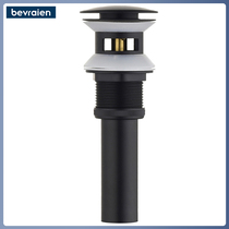 bevraien grinding black sewer set wall drainage pipe wash basin wash basin smelly and plugging copper