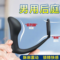 Male lock sperm anal plug prostate massager novice jumping egg anal anal masturbation male male gay sex backyard