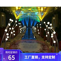  2019 new forest wedding dragon ball road lighting props wedding scene decoration background ornaments