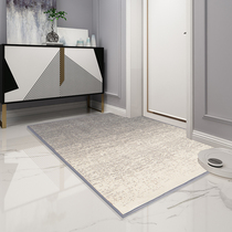 Floor mat doormat modern simple entrance carpet entrance door vacuuming mat living room foyer non-slip mat custom