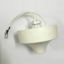 MIMO Indoor Omnidirectional Dual Polarized 4G Ceiling Antenna 880-2635MHz N-K Dual Female Heads Dongzhou Lawton